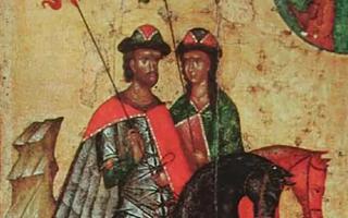 Boris și Gleb - primii sfinți ruși