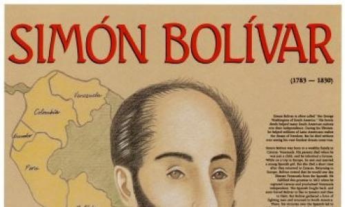 Bolivar, Simon - krátky životopis