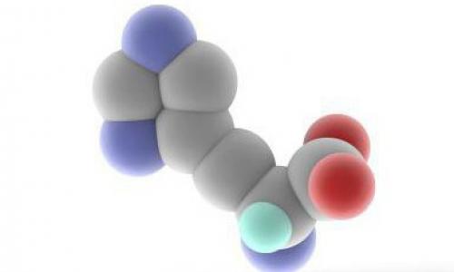 Histidina: formula, reactii chimice Utilizare in copilarie