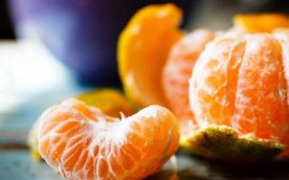 Est-il possible de manger des mandarines le soir ?