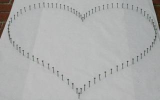 Техника String Art (Стринг Арт) или Картины из гвоздей и ниток своими руками Доска гвозди нитки рисунок