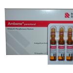 Ambene - injekcijos nuo stipraus skausmo ir uždegimo Ambene naudojimo instrukcijos