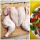 طريقة نقع الدجاج بالتبغ وطهيها في الفرن أو المقلاة