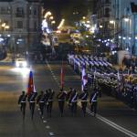 Début du défilé de la victoire sur la Place Rouge